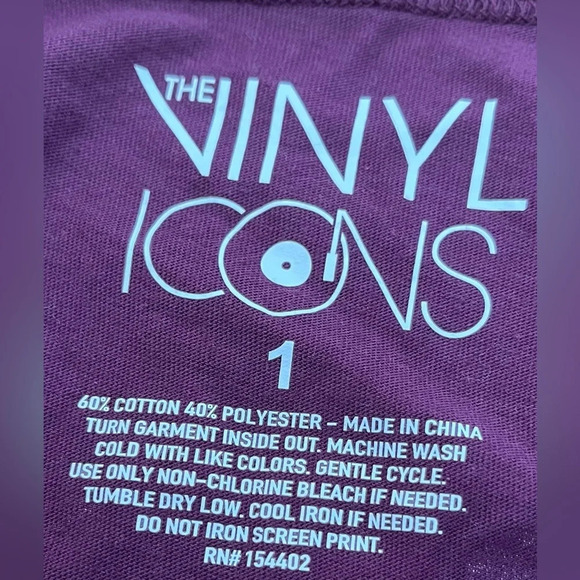 Def Leopard t-shirt Vinyl Icons label, size Large - Picture 3 of 9